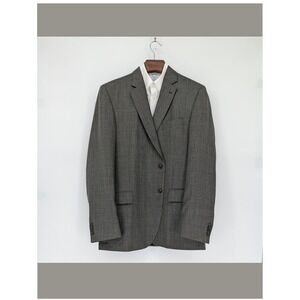John W Nordstrom Loro Piana Wool Blazer Gray 2 Button Sport Coat